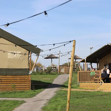 Luxury tent Safaritent Wood Xl Met Tuinzicht *