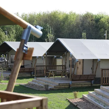 Safaritent Wood Xl Met Tuinzicht Luxury tent