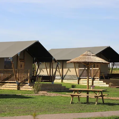 Luxury tent Safaritent Wood Xl Met Tuinzicht *