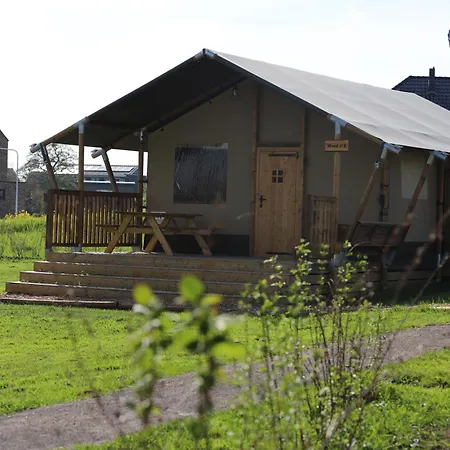 Luxury tent Safaritent Wood Xl Met Tuinzicht *